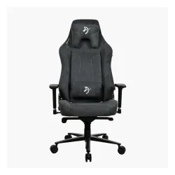 Fotel Arozzi Vernazza XL Soft Fabric Dark Grey Gamingowy do 170kg Tkanina Ciemnoszary