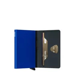 Portfel kieszonkowy RFID Secrid Bandwallet TPU - black / cobalt