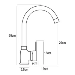 Bateria PYRAMIS Bello Vaolcano 090935601 Czarny mat