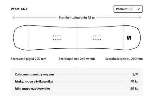 Deska snowboardowa Salomon Lotus 2024