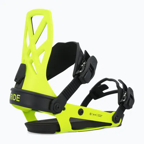Wiązania snowboardowe męskie RIDE A-4 lime