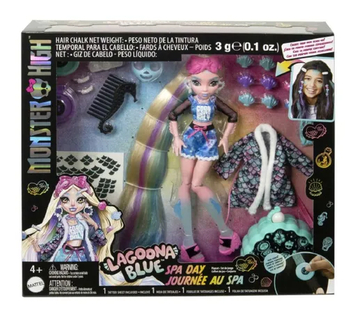 Lalka MONSTER HIGH Lagoona Blue Dzień w spa HKY69