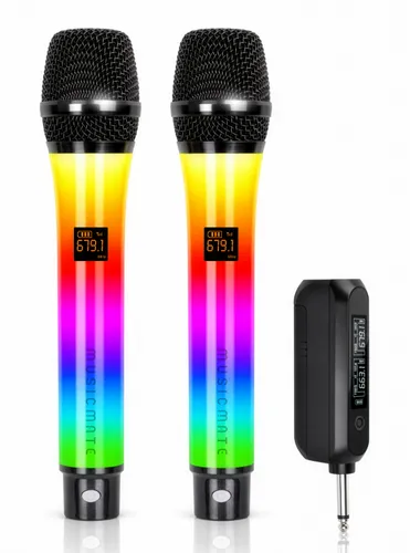 Mikrofon MUSICMATE MM-300 Colorvoice Duo (2 szt.)