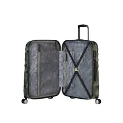 Walizka średnia American Tourister Wavebreaker Disney - Donald Duck camo