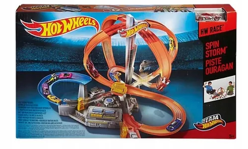 Hot Wheels CDL45 Super Tor Zakręcony Karambol