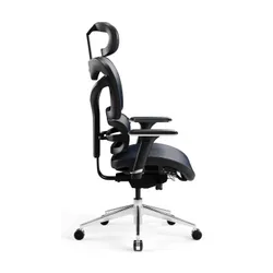 Fotel DIABLO CHAIRS V-Commander Czarno-niebieski