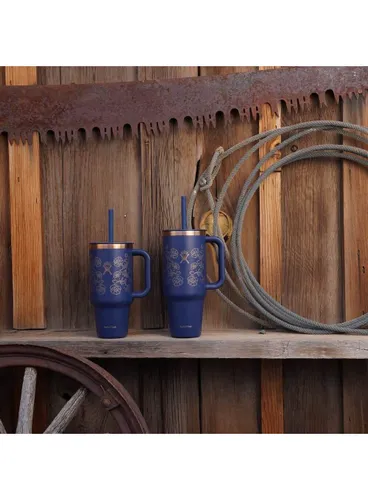 Kubek termiczny ze słomką Hydro Flask All Around™ Travel Tumbler 946 ml - western dark blue