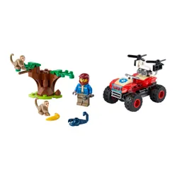 LEGO City Quad ratowników dzikich zwierząt 60300