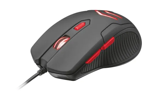 Myszka gamingowa Trust Ziva Gaming Mouse Podkładka Czarny