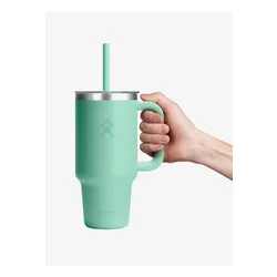 Kubek termiczny Hydro Flask 32 Oz Travel Tumbler Clear Lid (946 ml) - mermaid green