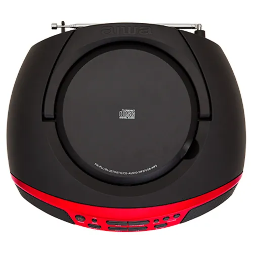 Radioodtwarzacz Aiwa Boombox BBTU-400RD Bluetooth Czerwpny