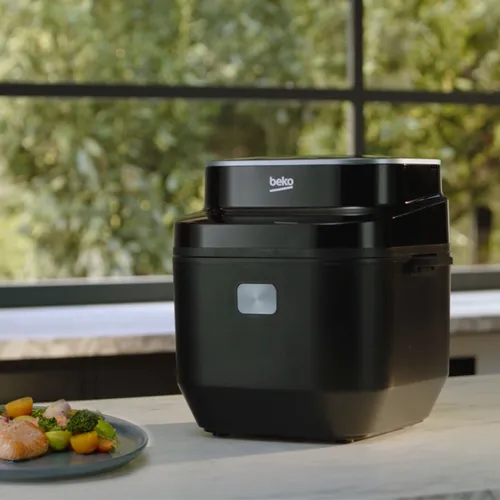 Air Fryer Frytkownica beztłuszczowa BEKO FRL 5474 B 7l z gotowaniem na parze