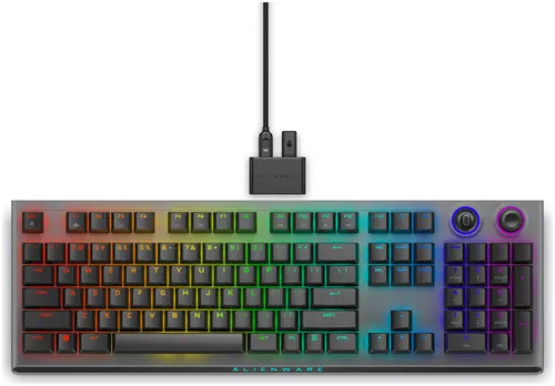 Klawiatura gamingowa Dell Alienware AW920K Cherry MX Red bezprzewodowa mechaniczna podświetlana czarna
