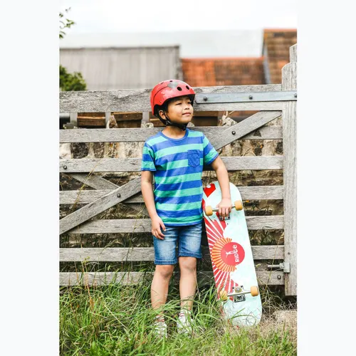 Kask rowerowy dziecięcy Hornit Aviators red