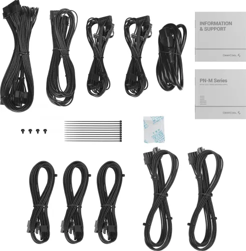 Zasilacz DeepCool PN750M 750W 80+ Gold Czarny