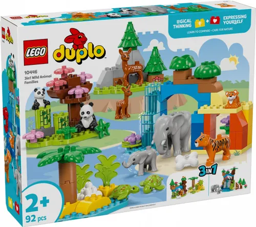 LEGO DUPLO bricks 10446 Семейства диких животных 3-в-1