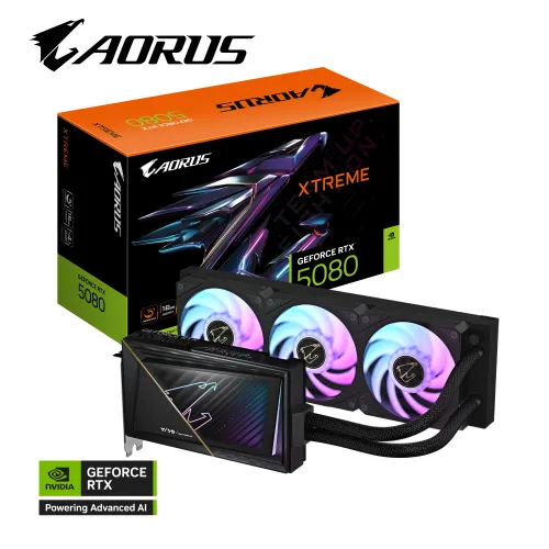 Karta graficzna Gigabyte GeForce RTX 5080 XTREME WATERFORCE 16GB GDDR7 256bit DLSS 4