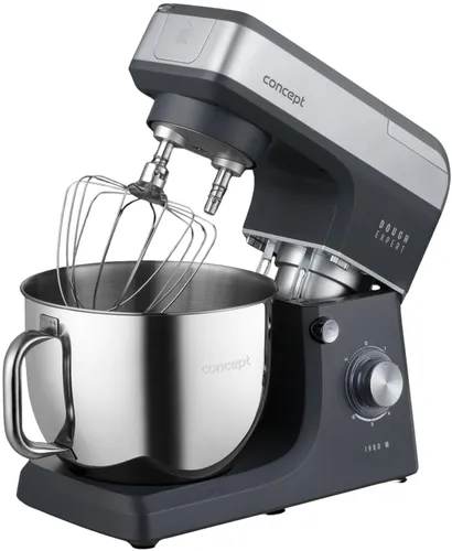 Robot kuchenny planetarny CONCEPT Dough Expert RM6000 1900W z funkcją podgrzewania misy