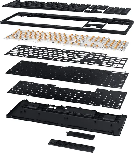 Klawiatura RAZER BlackWidow V4 Low-profile HyperSpeed Yellow Switch