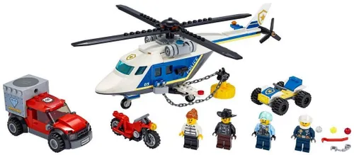 LEGO City 60243 погоня на полицейском вертолете