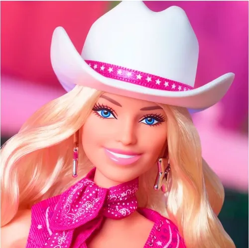 Кукла Mattel Barbie movie doll Margot Robbie as Barbie in cowgirl outfit