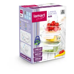 Zestaw pojemników Lamart Air LT6011 3szt.