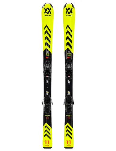 Narty dziecięce VÖLKL RACETIGER JR + wiązania MARKER VMOTION 7.0 z GRIP WALK 2024 - Długość (cm) - 130