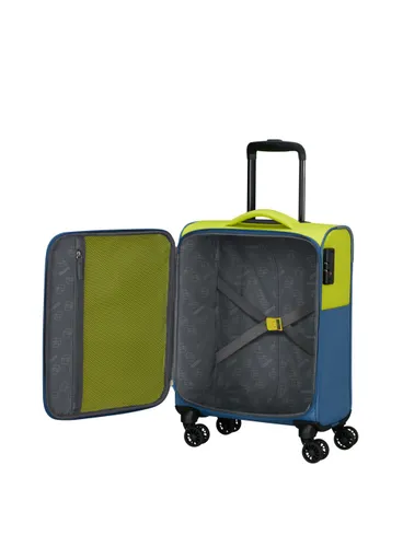 Walizka kabinowa American Tourister Daring Dash EXP- lime / coronet