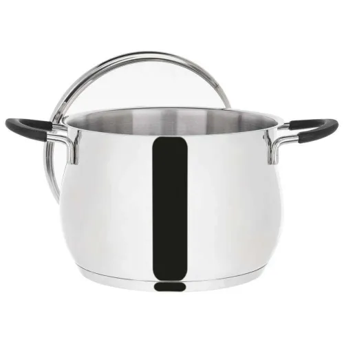 Garnek ze stali nierdzewnej z pokrywką DALIE STEEL 4,8 l