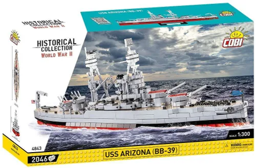 Cobi Klocki Klocki USS Arizona BB-39 2046 klocków