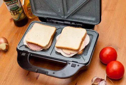 Opiekacz 3 w 1 Gofrownica Toster, Grill, Berlinger MAX2100W, marmurkowe płytki