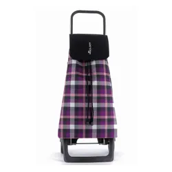 Cărucior de cumpărături cu 2 roți Rolser Jet Scottish - violet