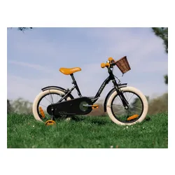 Rower dziecięcy HUFFY Retro Vintage 16 cali dla chłopca Czarny mat