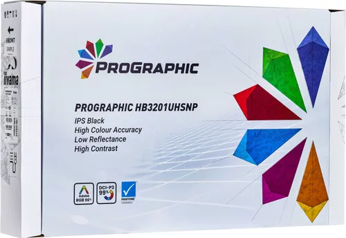 Monitor IIYAMA ProGraphic HB3201UHSNP-B1 31.5" 3840x2160px IPS 4 ms