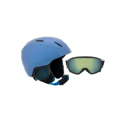 Zestaw juniorski kask + gogle snowboardowe ALPINA CARAT LX SET - Rozmiar - XS