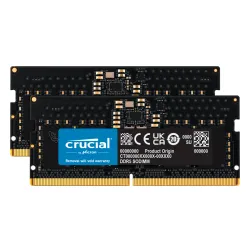 Pamięć Crucial DDR5 16GB (2 x 8GB) 5600 CL46 SODIMM Czarny