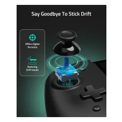 Kontroler FUNLAB Luminpad Gripcon Switch Zonai Black do Nintendo Switch