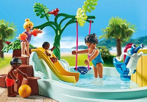 Playmobil Zestaw figurek My Life 71529 Basen dla dzieci z jacuzzi