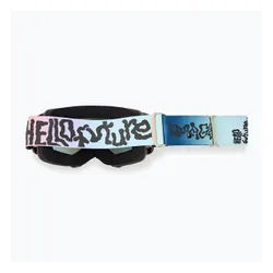 Gogle rowerowe Fox Racing Main Hello Future light blue/mirror