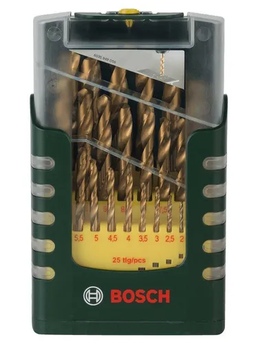Zestaw wierteł BOSCH HSS-TiN 2607017154 (25 szt.)