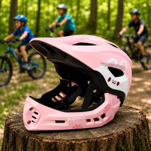 Kask rowerowy dla dziecka rozmiar M, dziecięcy motor dzieci motocyklowy