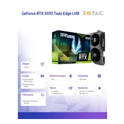 Karta graficzna GeForce RTX 3070 Twin Edge LHR 8GB GDDR6X 256bit 3DP/HDMI 