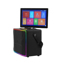 Power Audio Musicmate MM-SC900 PartyStar 250W Mikrofon Karaoke Bluetooth Czarny