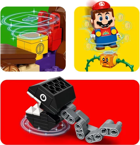 LEGO Super Mario ormanda Chain Chompem ile Buluşma-ek Set (71381)