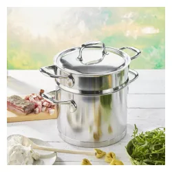 DEMEYERE Atlantis 7 8 l - garnek ze stali nierdzewnej z pokrywką