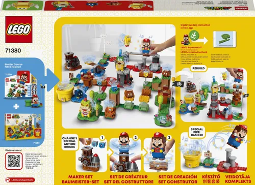 Конструктор Lego Super Mario Master Adventures-набор создателя (71380)