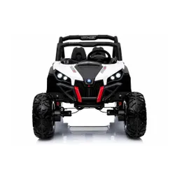 Auto Na Akumulator Dla 2 Dzieci Jeep Xmx603 Mp4 Buggy 4X4 Pilot Skóra Eva LED