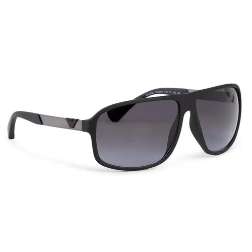 Okulary przeciwsłoneczne Emporio Armani 0EA4029 50638G Black Rubber - Rozmiar (EU) 64