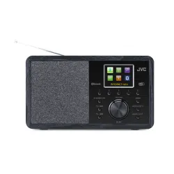 Radioodbiornik JVC RA-E814B Radio FM DAB+ internetowe Bluetooth Czarny