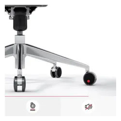 Fotel DIABLO CHAIRS V-Basic Biało-szary